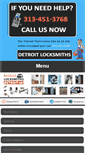 Mobile Screenshot of detroitlocksmiths.net